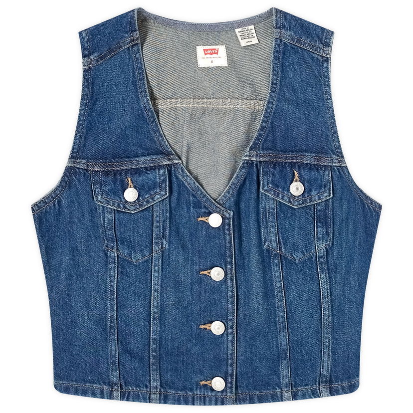 Frakker Levi's Waistcoat Mørkeblå | A8682-0006
