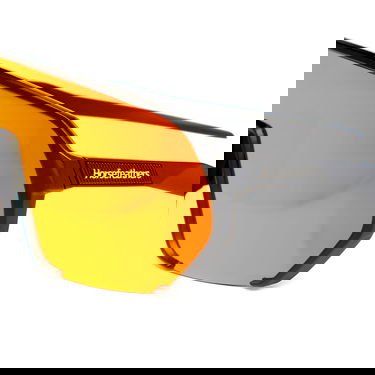 Solbriller Horsefeathers Archie Bike Sunglasses Black/ Mirror Red Sort | AM219B, 3