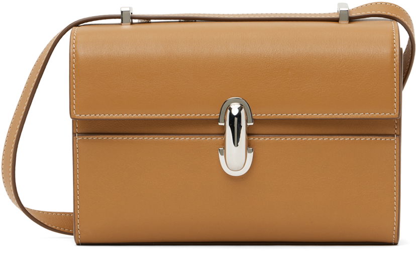 Skuldertaske Savette Tan Symmetry 19 Bag Brun | H-004-01-01