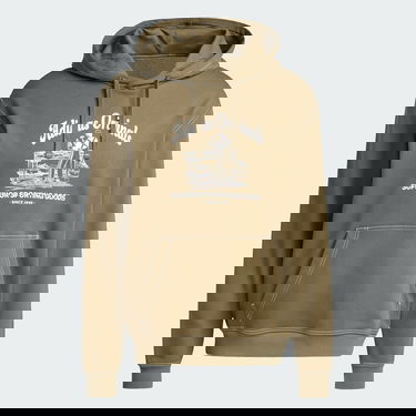 Sweatshirt adidas Performance Graphic Print Hoodie Grøn | JP4482, 3