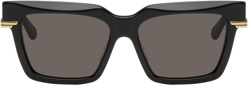 Solbriller Bottega Veneta Square Sunglasses Sort | BV1242S-001, 0