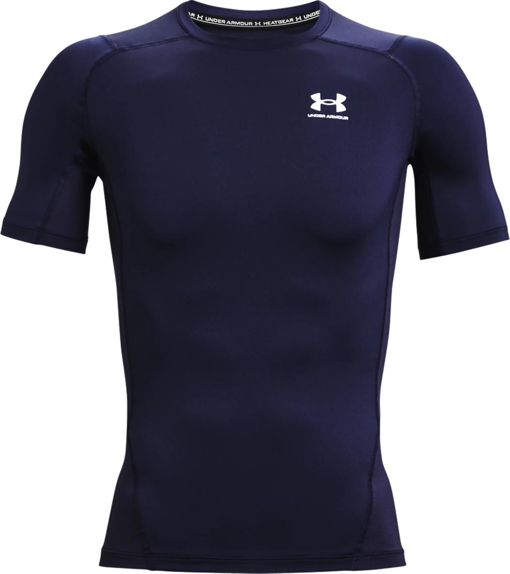 T-shirt Under Armour UA HG Armour Comp Mørkeblå | 1361518-410, 0