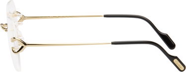 Solbriller Cartier C de Cartier Square Rimless Glasses Metalisk | CT0416O-001, 2