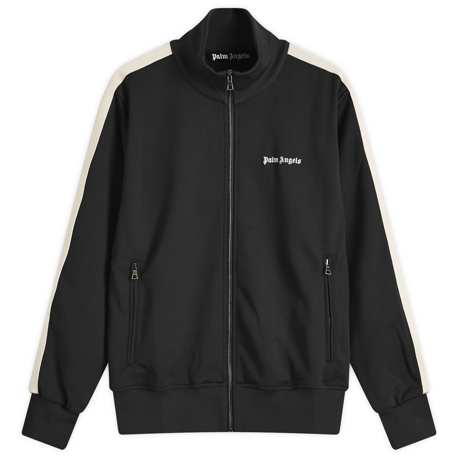 Sweatshirt Palm Angels Classic Logo Track Jacket Sort | PMBD058C99FAB0011003, 0