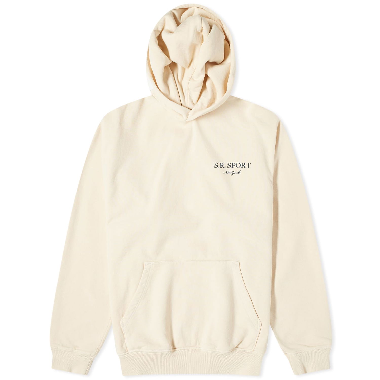 Sweatshirt Sporty & Rich Wimbledon Hoodie Beige | HO1021CR, 0