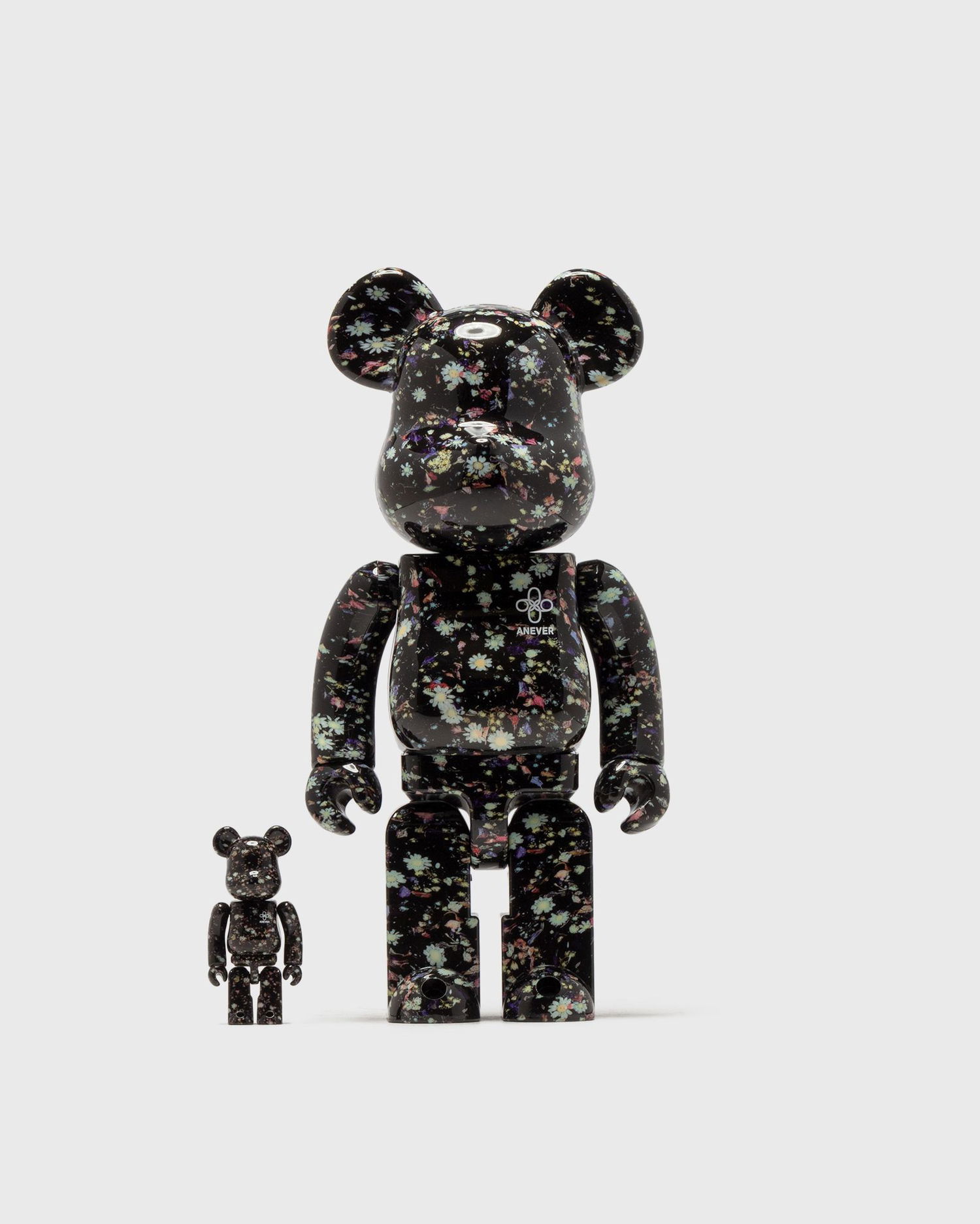 Collectible Medicom Toy ANEVER BLACK 100% & 400% BE@RBRICK Set Sort | MED1164, 0