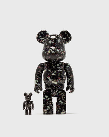 Collectible Medicom Toy ANEVER BLACK 100% & 400% BE@RBRICK Set Sort | MED1164, 0