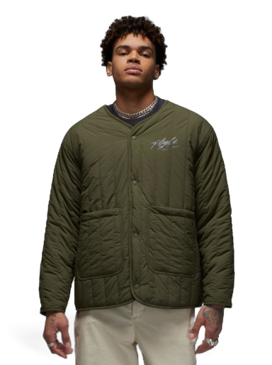 Jakke Jordan Flight Heritage Liner Jacket Grøn | DX4349-045
