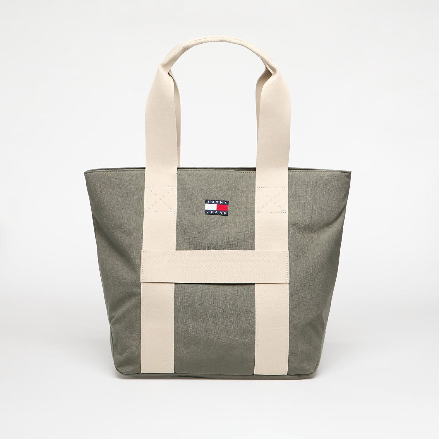 Mulepose Tommy Hilfiger Tommy Jeans Retro Cool Tote Bag Grøn | AM0AM13278 MRH, 0