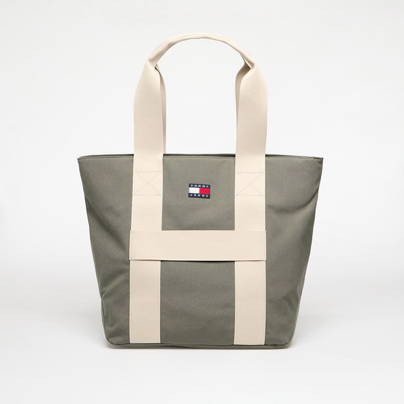 Mulepose Tommy Hilfiger Tommy Jeans Retro Cool Tote Bag Grøn | AM0AM13278 MRH