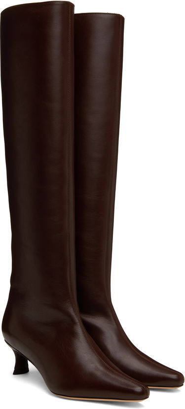Tøj BY FAR BY FAR Kitten Stevie 42 Tall Boots Brun | MWFBO066CL013BR023PL, 3