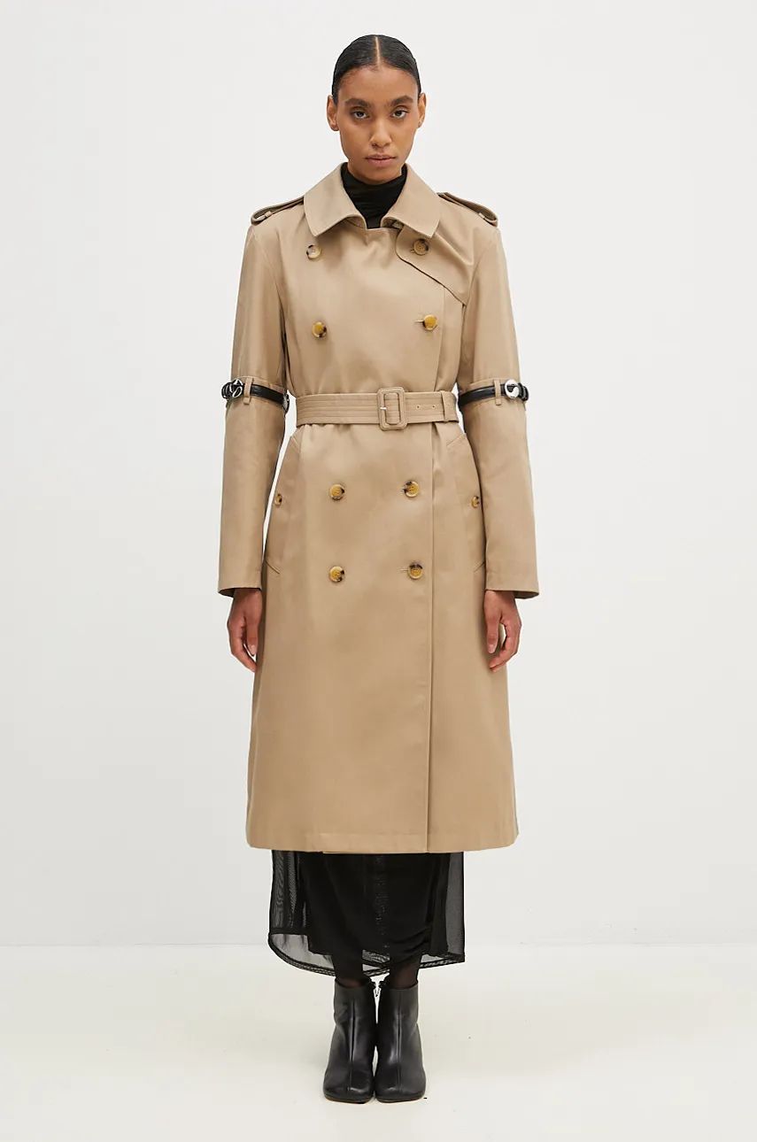 Trenchcoat Coperni Hybrid Trench Coat Beige | COPM21836, 0