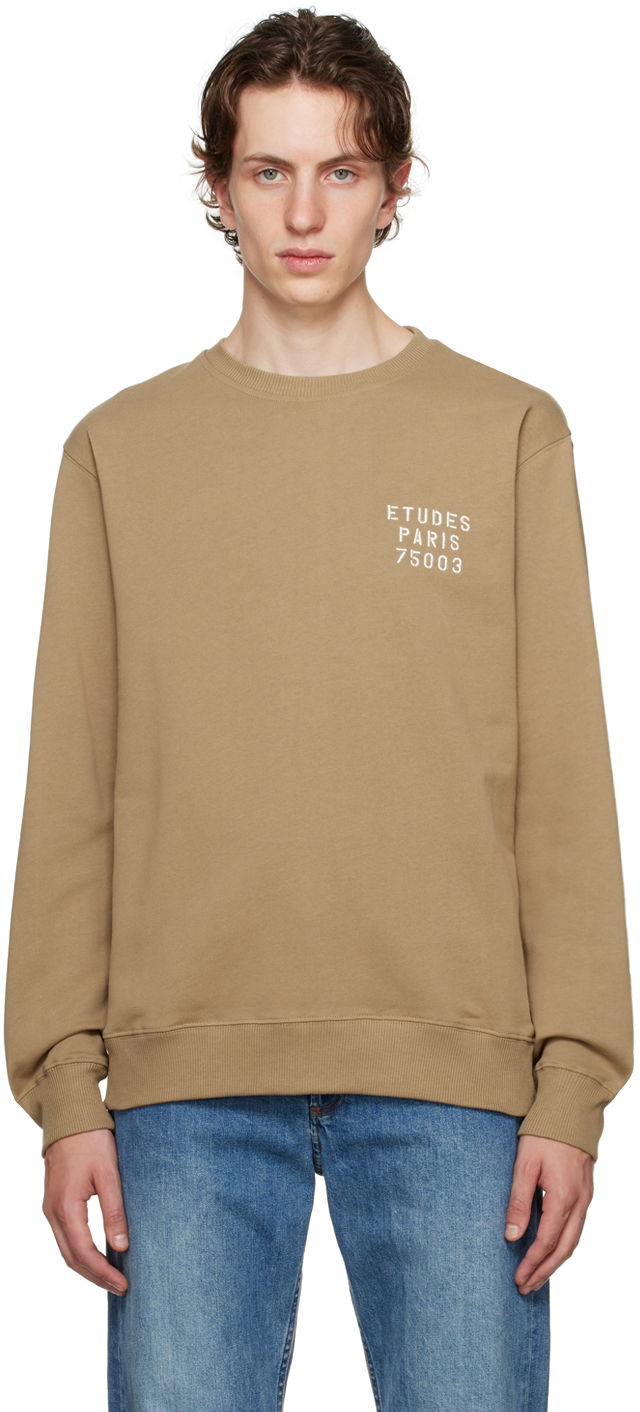 Sweatshirt Études Etudes Story Sweatshirt Beige | H23MM204A01562