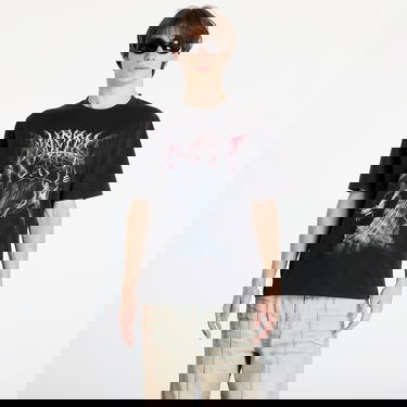 T-shirt Wasted Paris Scythe T-Shirt Faded Black Sort | WP_000183, 0