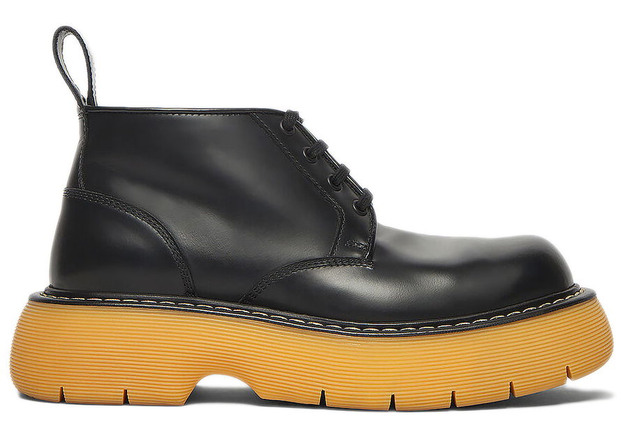 Sneakers og sko Bottega Veneta Leather Ankle Boots With Massive Sole Sort | 651406V00H01032, 0