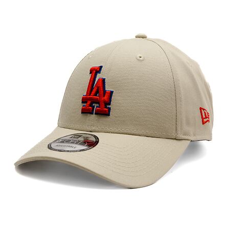 Kasket New Era New Era MLB 9FORTY Side Patch LA Dodgers Adjustable Cap Beige | 60595218, 0