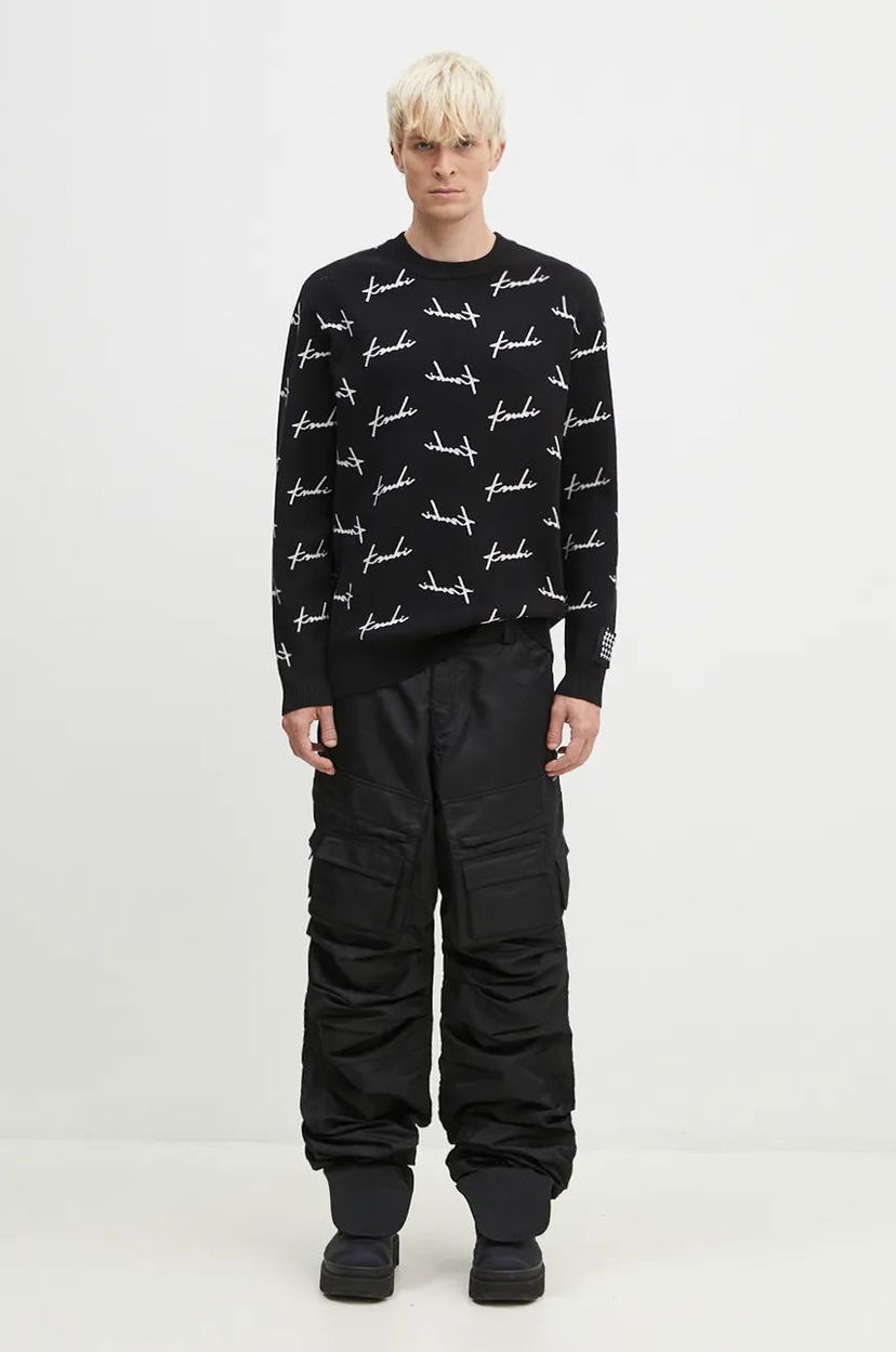 Cargo bukser Andersson Bell Cargo Pants Sort | apa744m