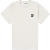 T-shirt Stone Island Patch T-Shirt Hvid | 7915241-V0097, 1