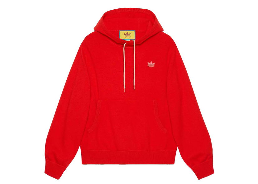 Sweatshirt Gucci adidas x Wool Sweatshirt Red Rød | ‎700446 XKCH8 6429