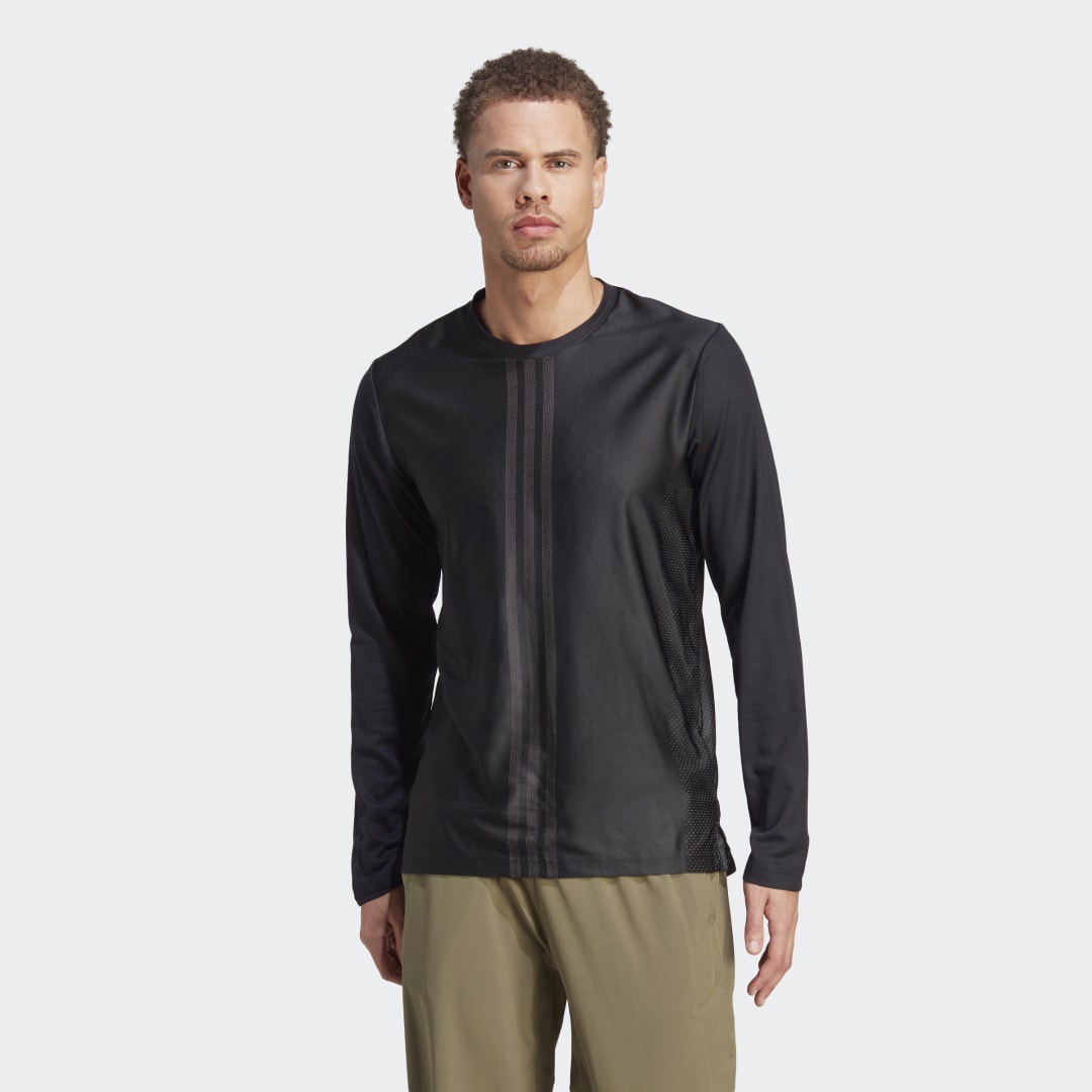T-shirt adidas Originals HIIT Vis-Tech Training Tee Sort | HZ3071, 0