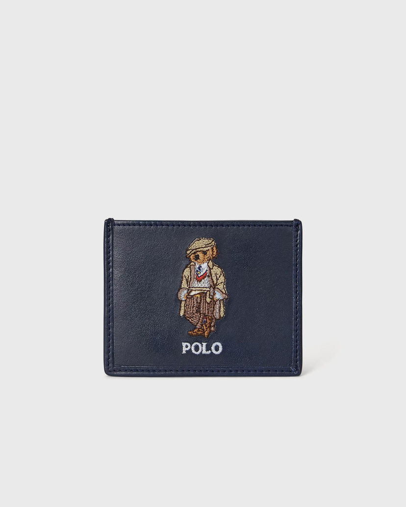Tegnebog Polo by Ralph Lauren Polo Bear Card Case Mørkeblå | 405974620001