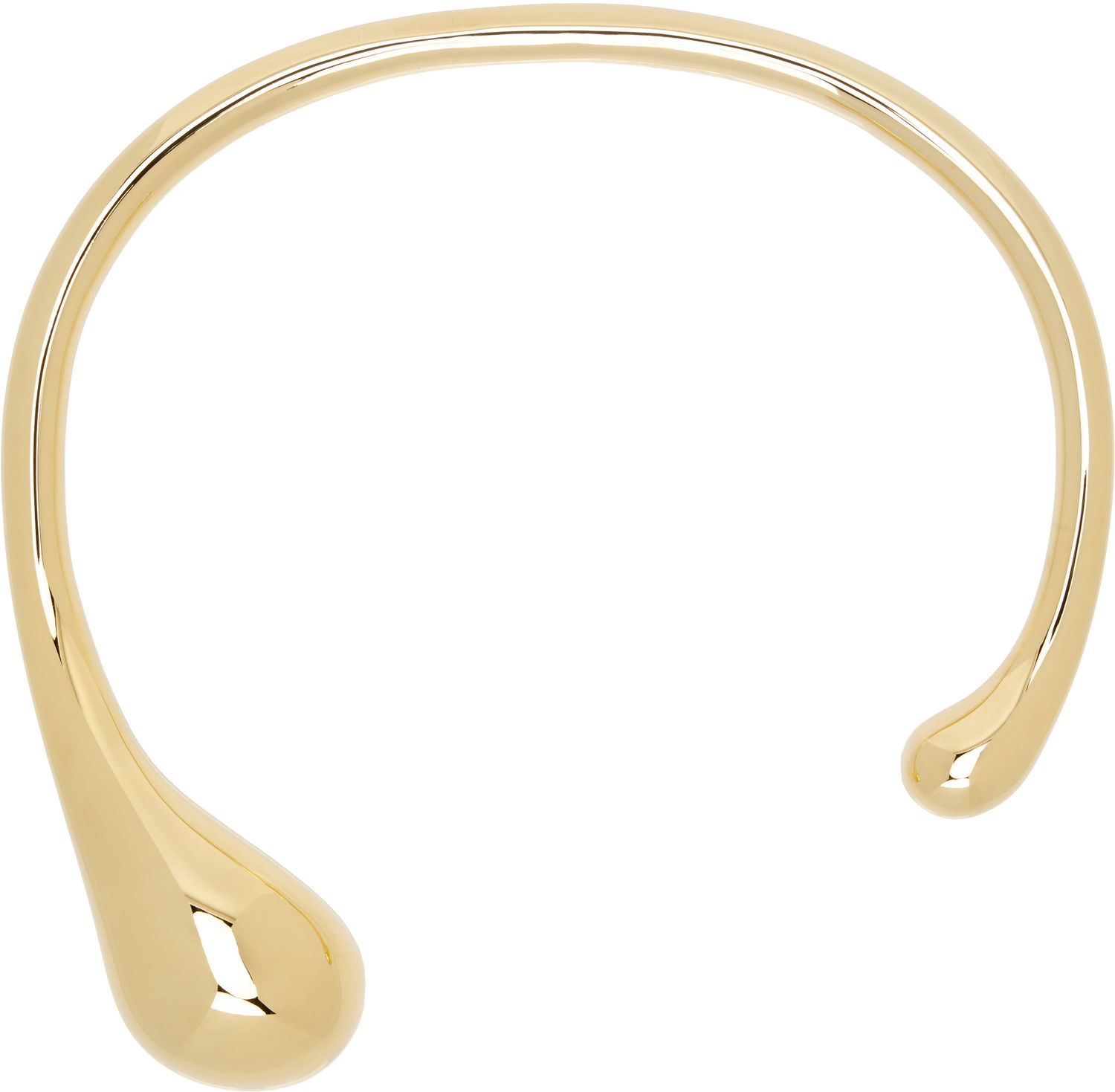 Halskæde Bottega Veneta Bottega Veneta Gold Drop Necklace Gul | 827014 VAHU0, 0