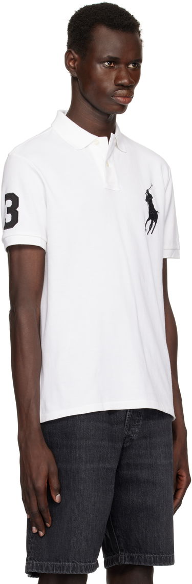 Polo skjorte Polo by Ralph Lauren Polo Ralph Lauren Big Pony Polo Hvid | 710688969003, 1