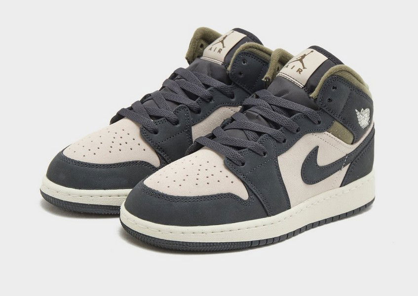 Sneakers og sko Jordan Air Jordan 1 Mid Beige | HV4399-102, 1
