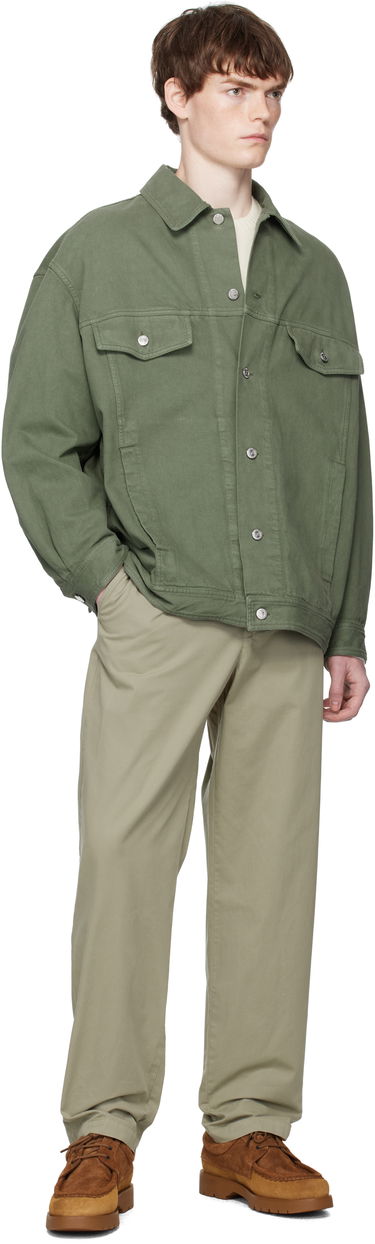 Bukser A.P.C. A.P.C. Lawrence Trousers Grøn | COHKU-H08509, 3