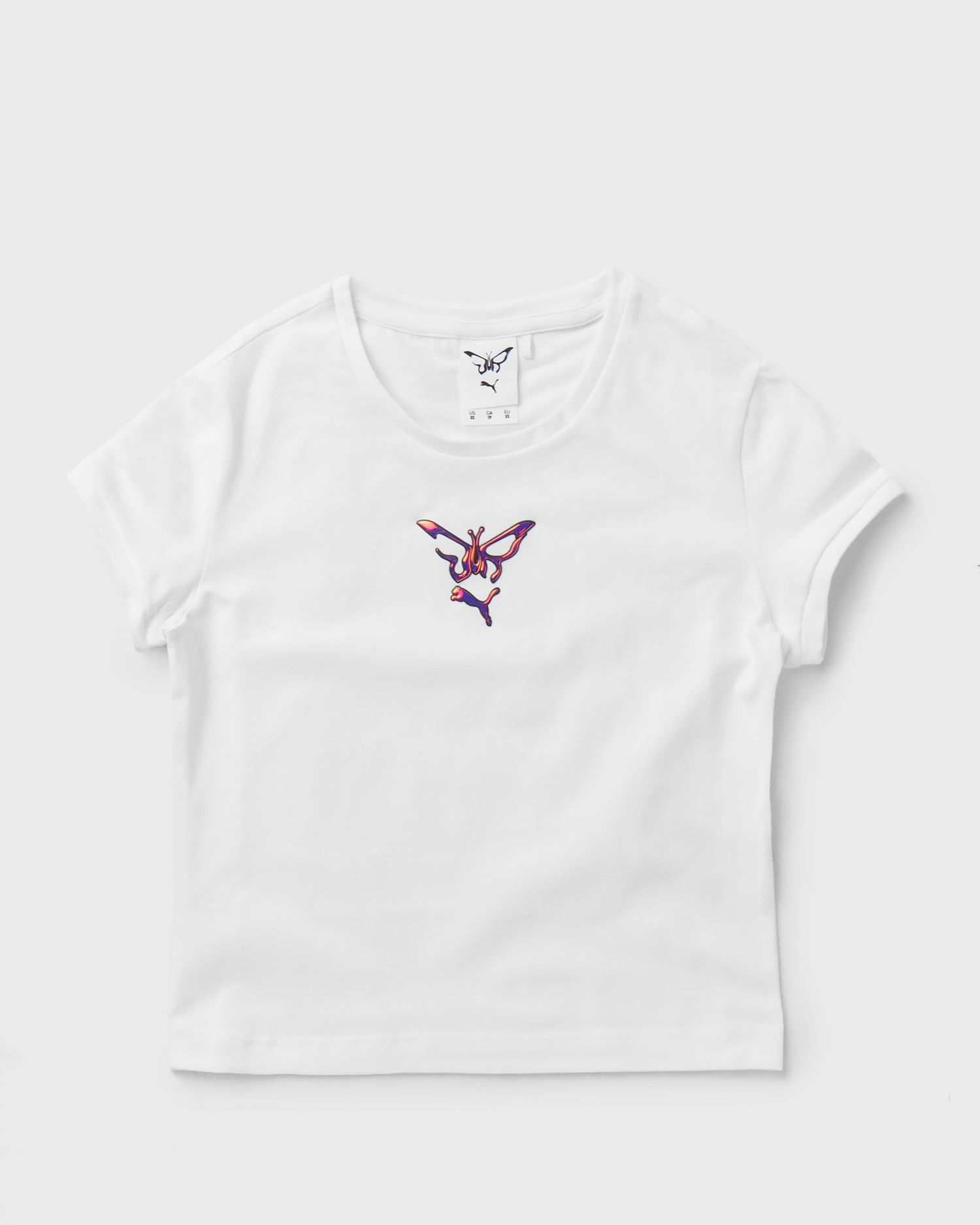 T-shirt Puma DUA LIPA Slim Tee Hvid | 4064537020708, 0