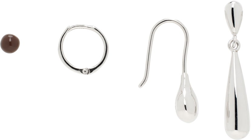 Øreringe LEMAIRE Lemaire Set of Three Earrings Metalisk | JW0046 LO0042