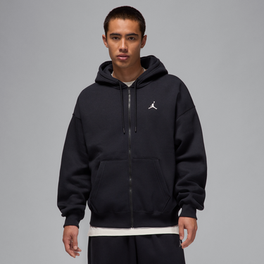 Sweatshirt Jordan Jordan Brooklyn Fleece Full-Zip Hoodie Sort | IB7231-010, 0