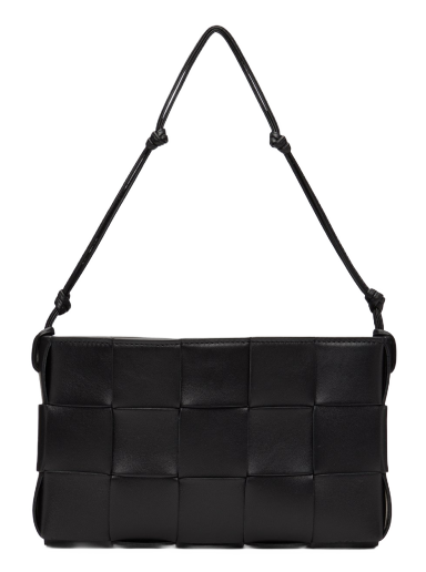 Skuldertaske Bottega Veneta Cassette Pouch Bag Sort | 730543 VCQC4