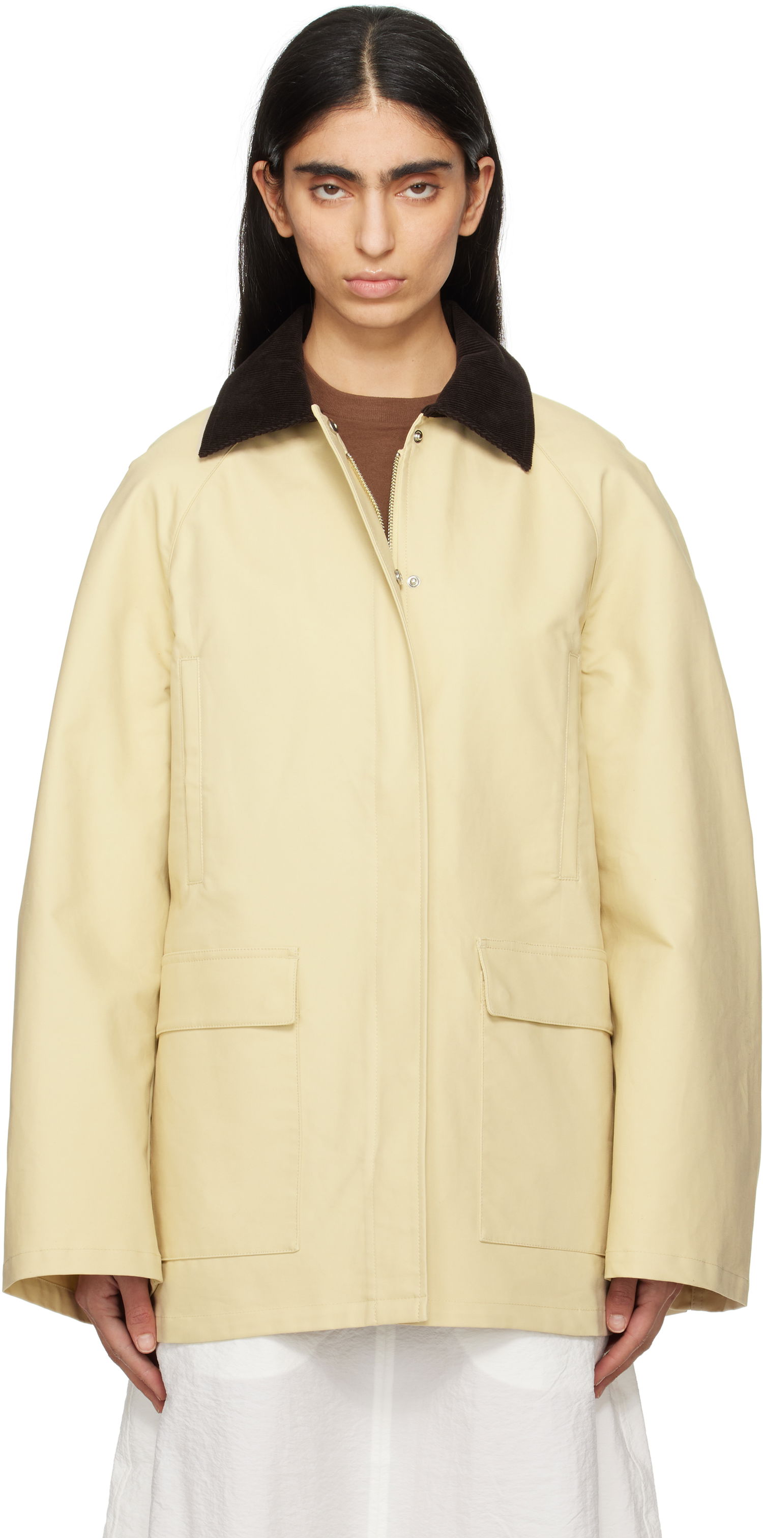Parka TOTEME TOTEME Summer Country Jacket Gul | 252-WRO0186-FB0385, 0