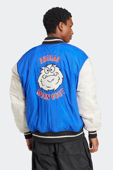 Bomberjakke adidas Originals adidas x Moon Boot Varsity Jacket Blå | IY8048, 3