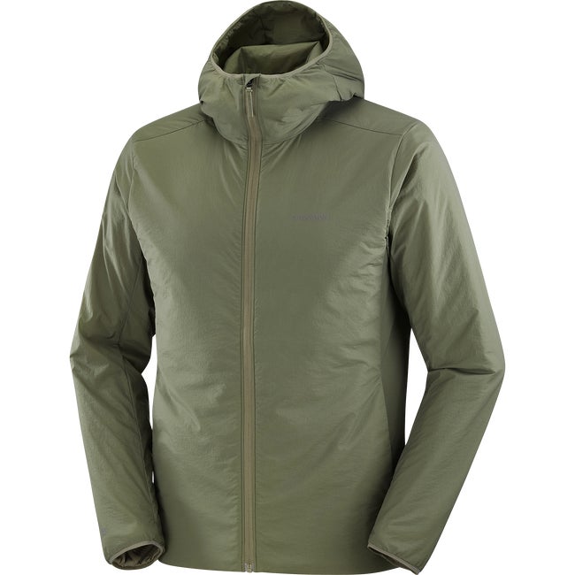 Vindjakke Salomon Flex Hooded Jacket Grøn | LC2473600, 1
