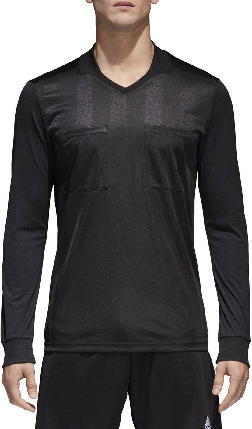 Jersey adidas Originals Referee Long Sleeve V-Neck Shirt with Pockets Sort | cf6215