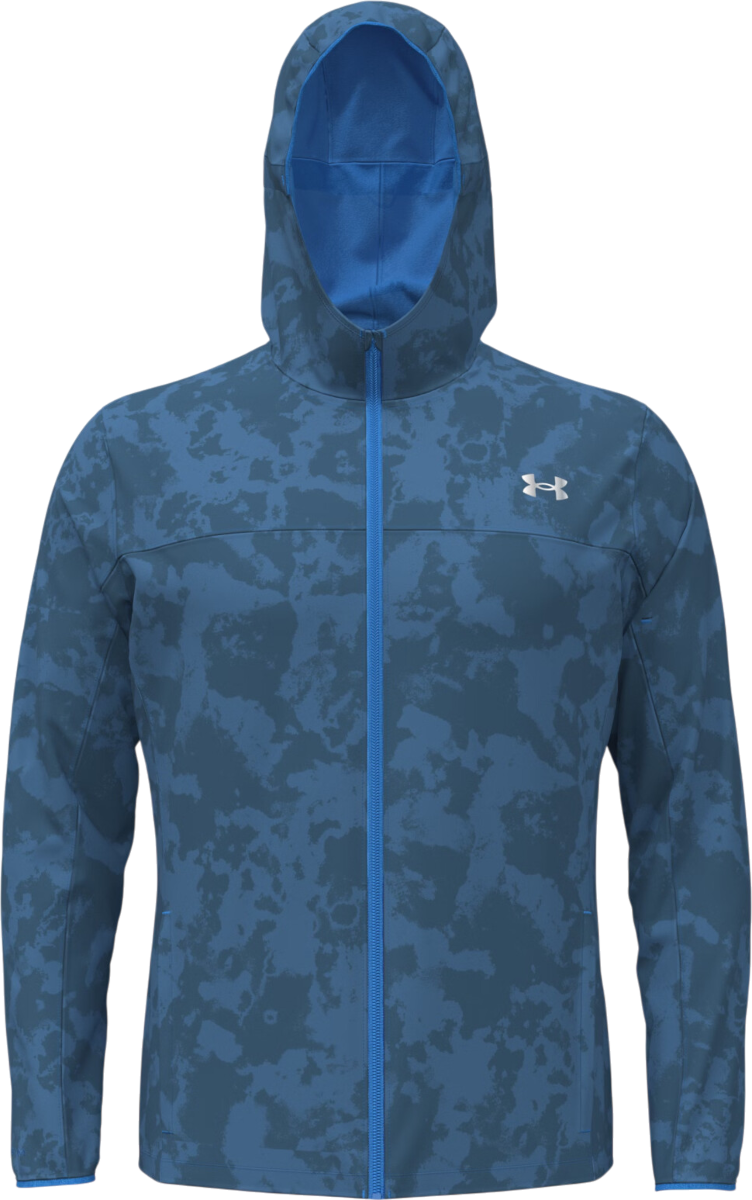 Vindjakke Under Armour Under Armour UA Velociti Pro Storm Hooded Jacket Blå | 6005897-402