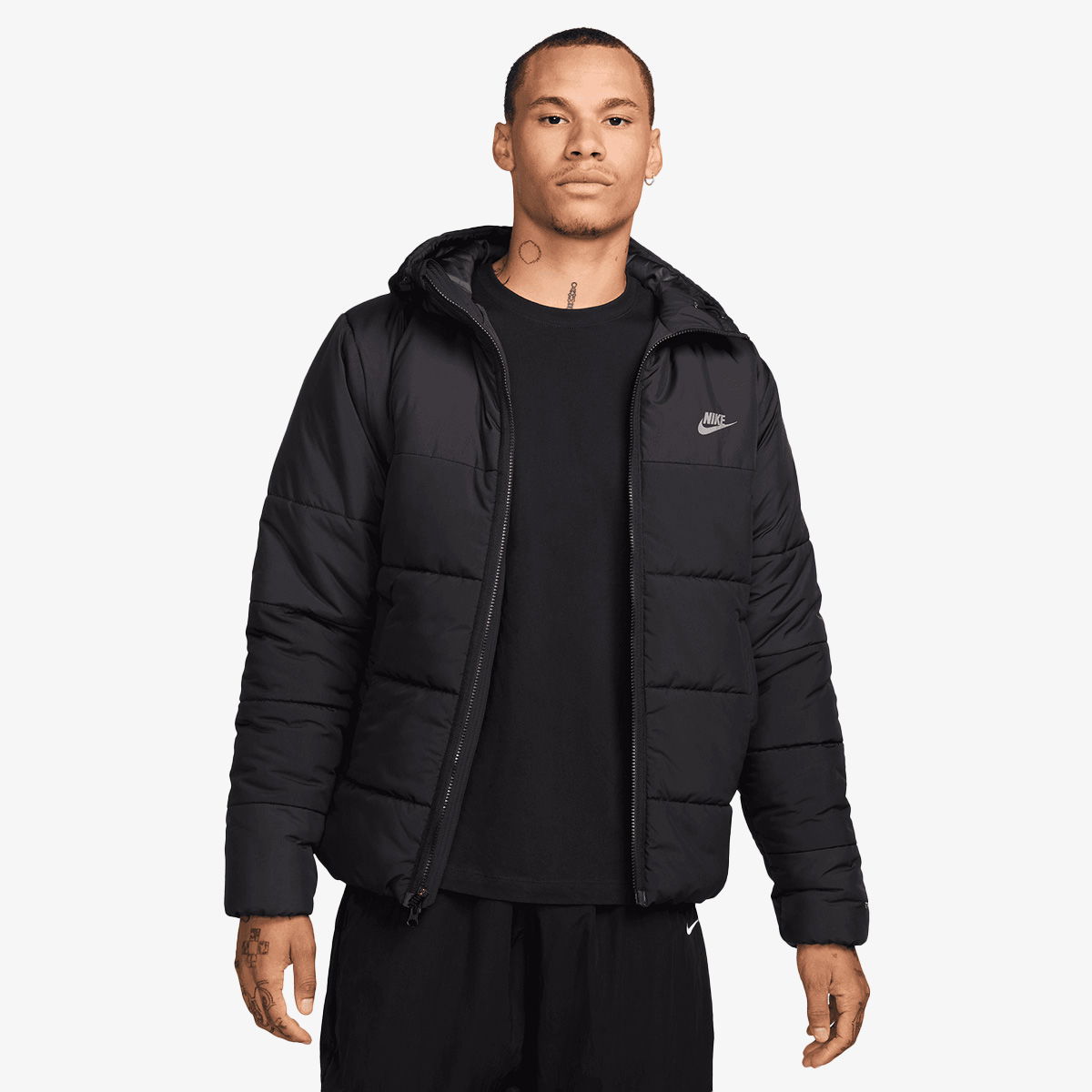 Puffer jakke Nike City Pack Synthetic-Fill Jacket Sort | HF6825-010, 0