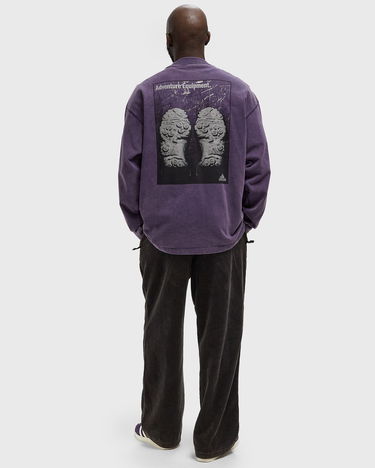 Sweatshirt adidas Performance Long Sleeve EQT Graphic Sweatshirt Lilla | JX1470, 2