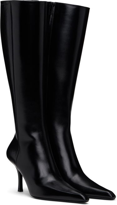 Frakker Alexander Wang Alexander Wang Vivica 85mm Knee-High Boots Sort | 30125B040, 3