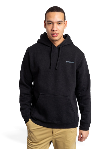 Sweatshirt Patagonia Fitz Roy Icon Uprisal Hoody Sort | 39666