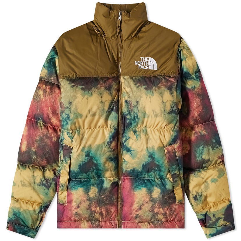 Puffer jakke The North Face 1996 Retro Nuptse Printed Flerfarvet | NF0A5IX494B