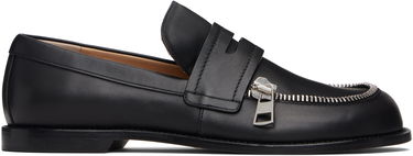 Sneakers og sko JW Anderson JW Anderson Zipper Biker Loafers Sort | MC0002-LA0268, 0