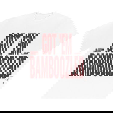 T-shirt Cactus Jack by Travis Scott Get Em Bamboozled Franchise Short-Sleeve T-Shirt Hvid | CJMF SS02 WHIT, 1