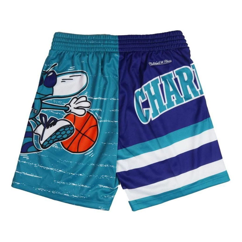 Shorts Mitchell & Ness Mitchell & Ness NBA Charlotte Hornets Jumbotron 3.0 Shorts Blå | PSHR4984-CHOYYPPPMTWH