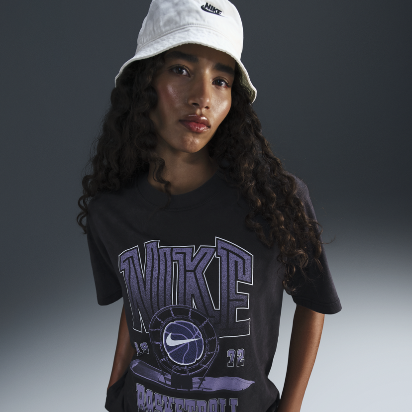 T-shirt Nike Basketball T-Shirt Short Sleeve Print Sort | HF3270-010