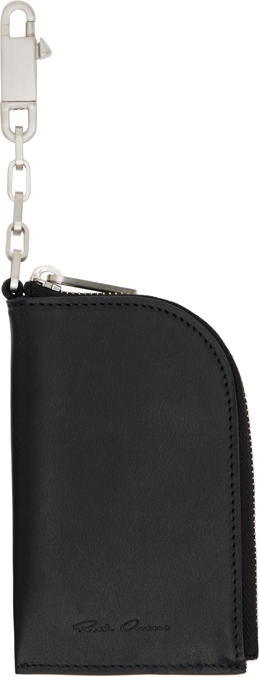 Tegnebog Rick Owens Rick Owens Concordians Hook Wallet Sort | RA02E0718 LGE