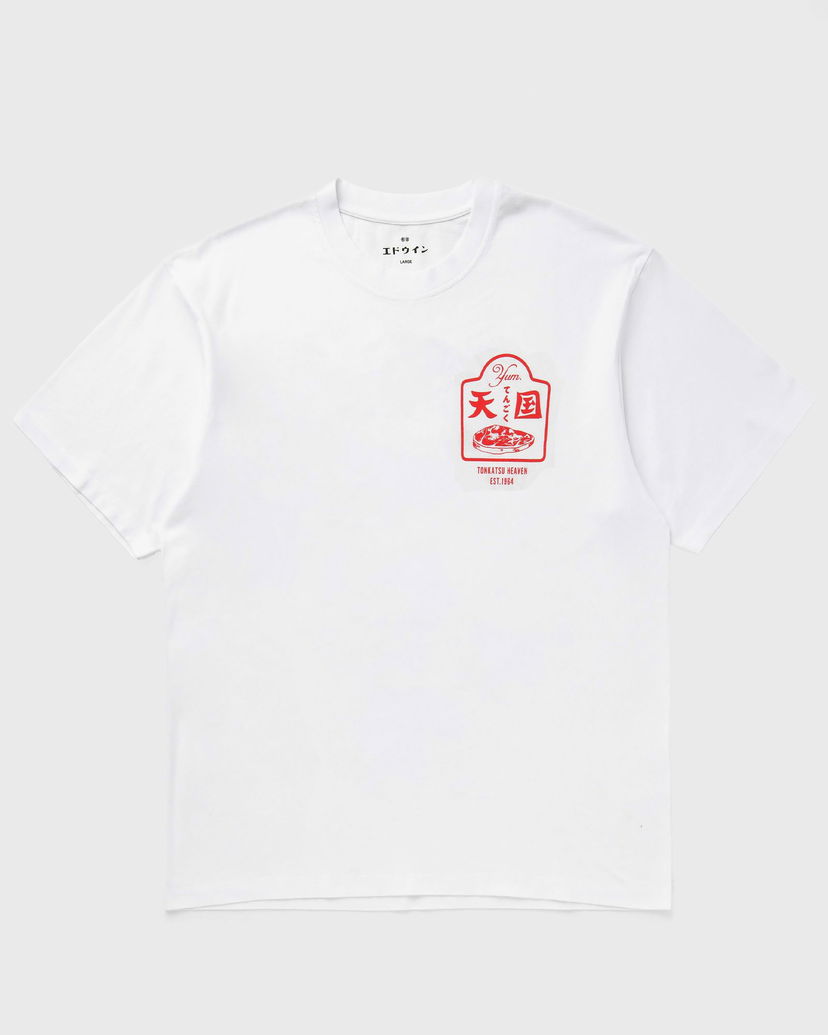 T-shirt EDWIN Tonkatsu Heaven T-Shirt Hvid | I036395-0267