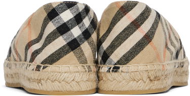 Tøj Burberry Burberry Check Mews Espadrilles Beige | 8109235, 1